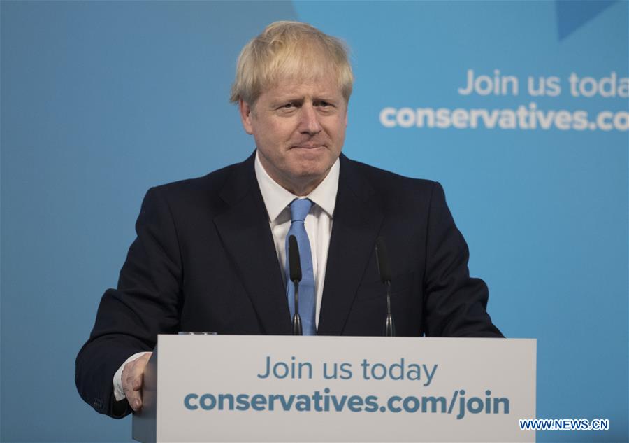 BRITAIN-LONDON-CONSERVATIVES PARTY-LEADER-BORIS JOHNSON