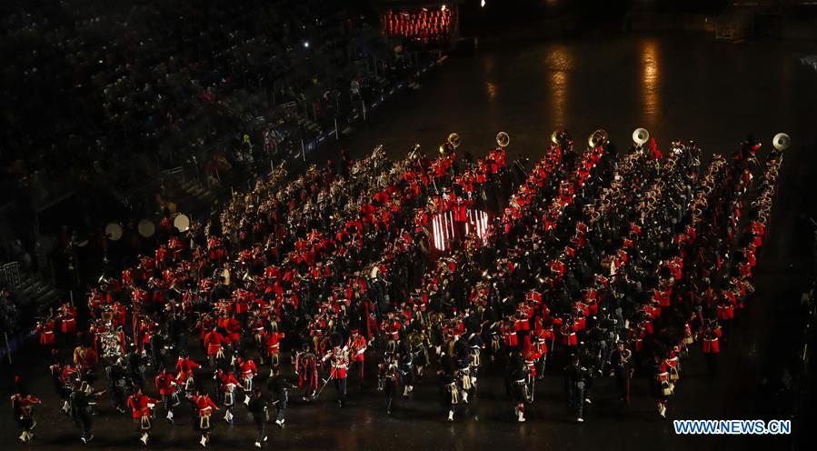 BRITAIN-EDINBURGH-ROYAL EDINBURGH MILITARY TATTOO