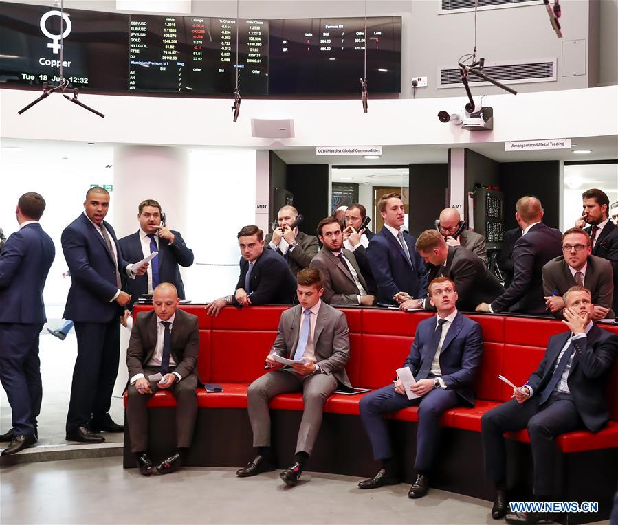 BRITAIN-LONDON-LONDON METAL EXCHANGE-OPEN OUTCRY TRADING