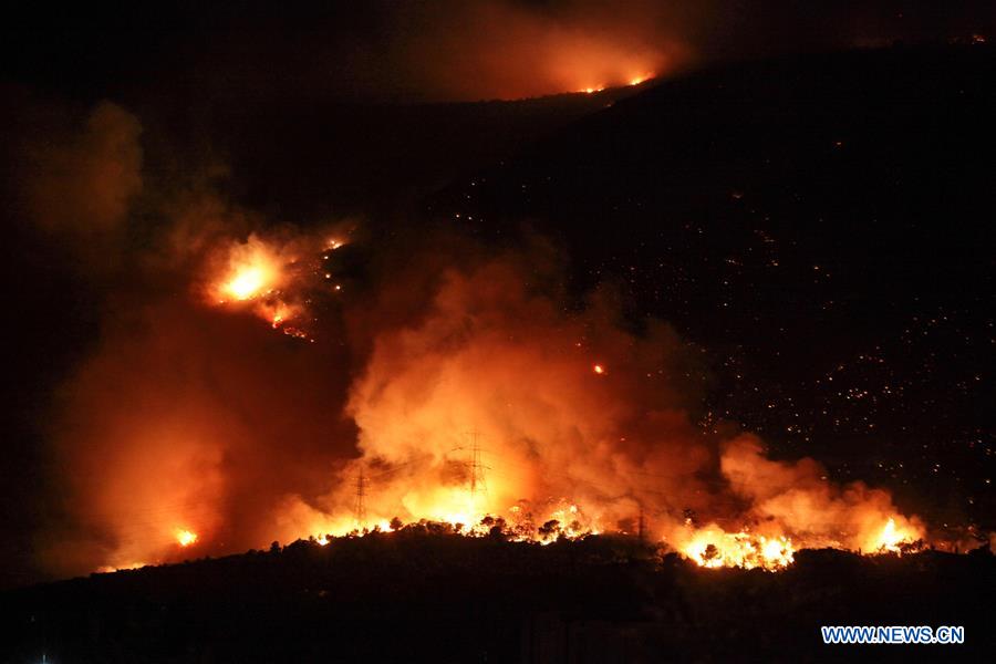 GREECE-ATHENS-WILDFIRE-CONTROL