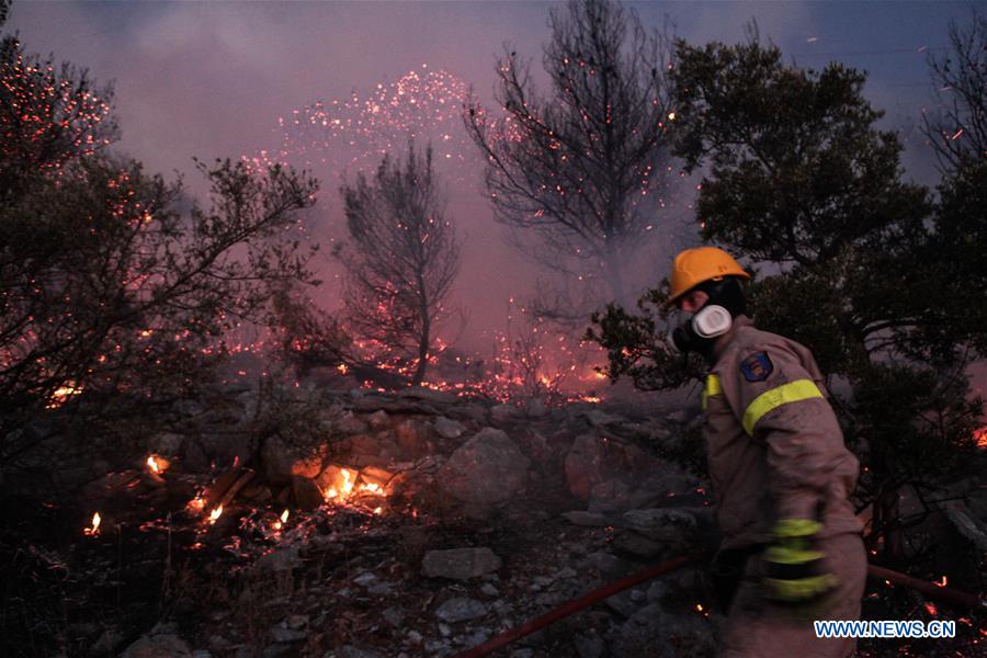 GREECE-ATHENS-WILDFIRE-CONTROL