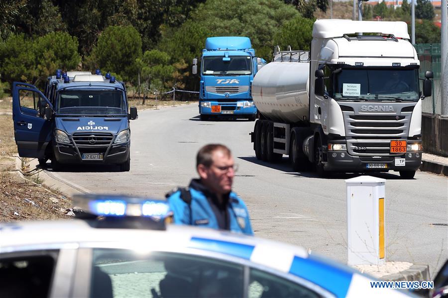 PORTUGAL-LISBON-FUEL-TANKER DRIVERS-STRIKE