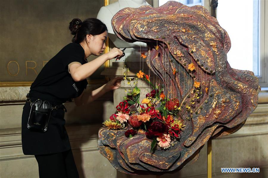 BELGIUM-BRUSSELS-FLOWERTIME-EXHIBITION