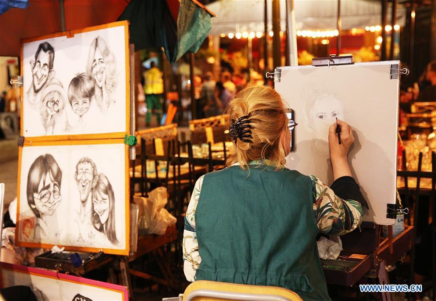 FRANCE-PARIS-MONTMARTRE-NIGHT