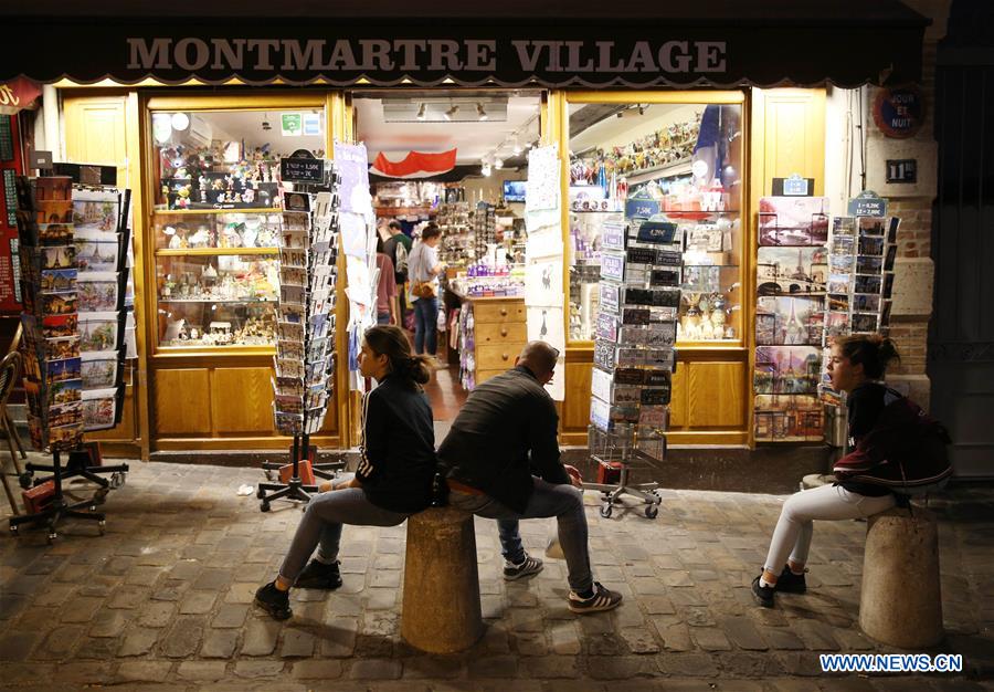 FRANCE-PARIS-MONTMARTRE-NIGHT