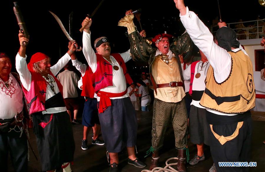CROATIA-OMIS-PIRATE BATTLE-REENACTMENT
