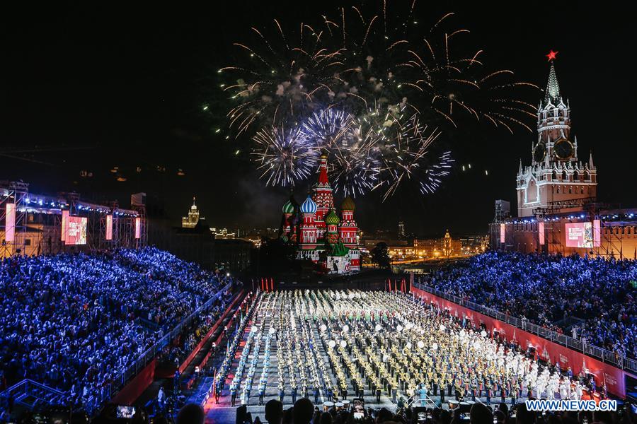 RUSSIA-MOSCOW-MILITARY MUSIC FESTIVAL-OPENING