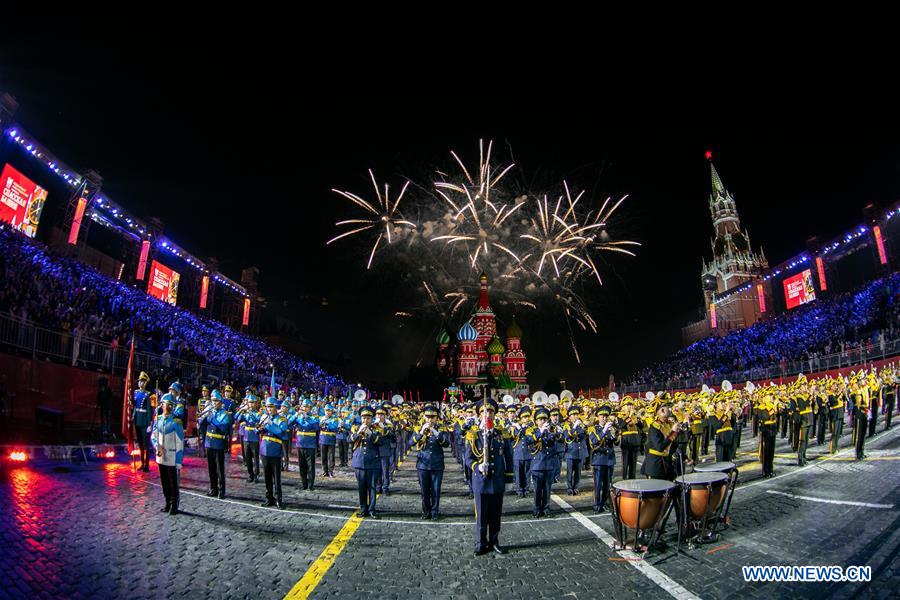 RUSSIA-MOSCOW-MILITARY MUSIC FESTIVAL-OPENING