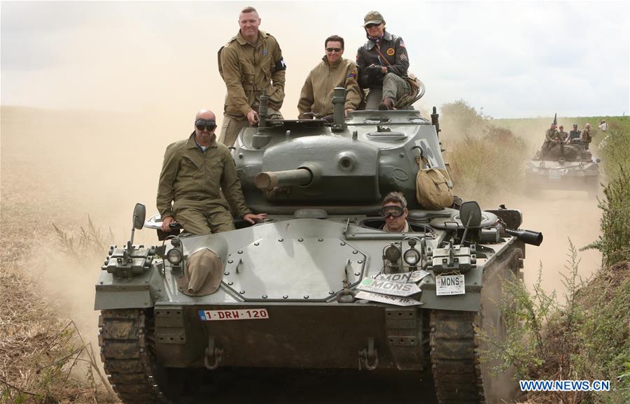 BELGIUM-MONS-WWII-LIBERATION-ANNIVERSARY
