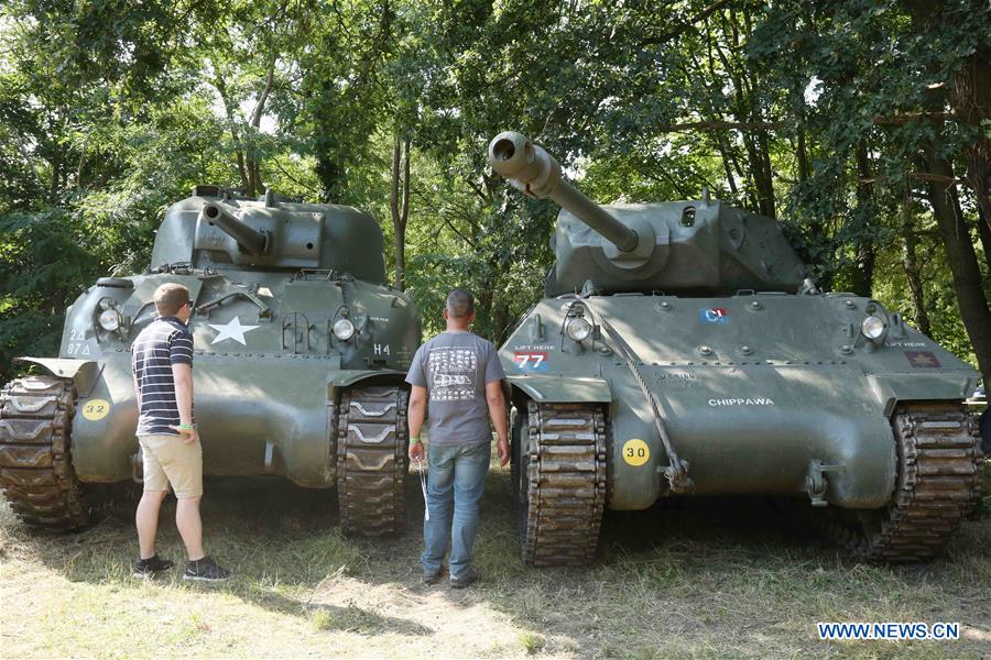 BELGIUM-MONS-WWII-LIBERATION-ANNIVERSARY