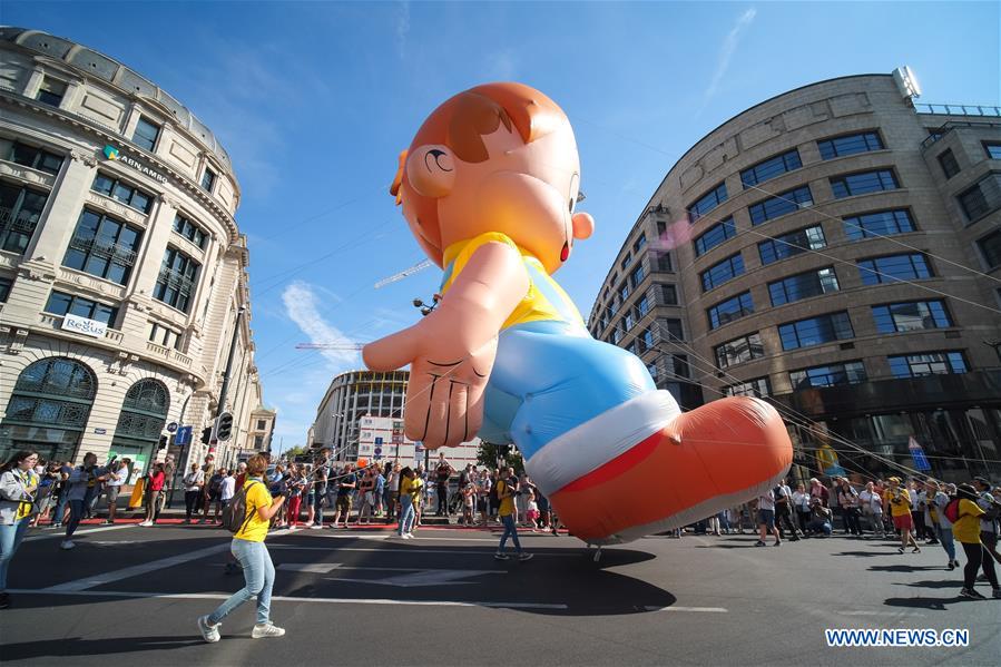 BELGIUM-BRUSSELS-BALLOON'S DAY PARADE