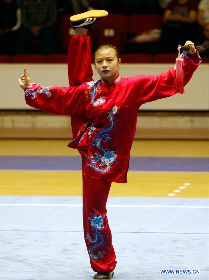 (SP)ROMANIA-BUCHAREST-CHINESE MARTIAL ARTS-PERFORMANCE