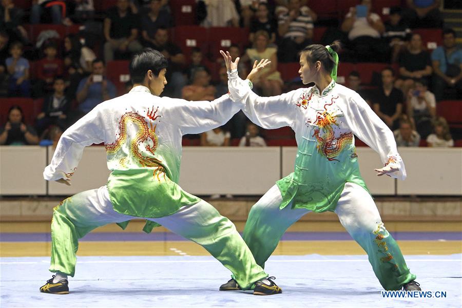 (SP)ROMANIA-BUCHAREST-CHINESE MARTIAL ARTS-PERFORMANCE