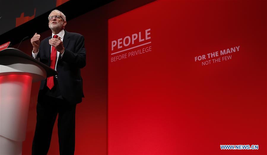 (PORTRAITS) BRITAIN-BRIGHTON-LABOUR PARTY-ANNUAL CONFERENCE-LEADER'S SPEECH