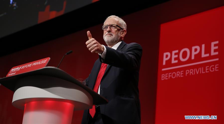 (PORTRAITS) BRITAIN-BRIGHTON-LABOUR PARTY-ANNUAL CONFERENCE-LEADER'S SPEECH