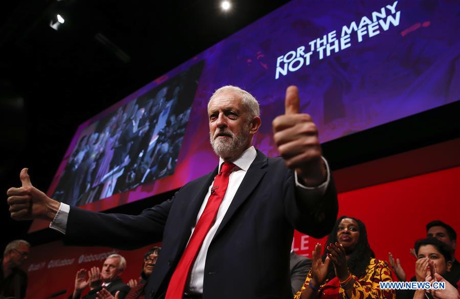 (PORTRAITS) BRITAIN-BRIGHTON-LABOUR PARTY-ANNUAL CONFERENCE-LEADER'S SPEECH