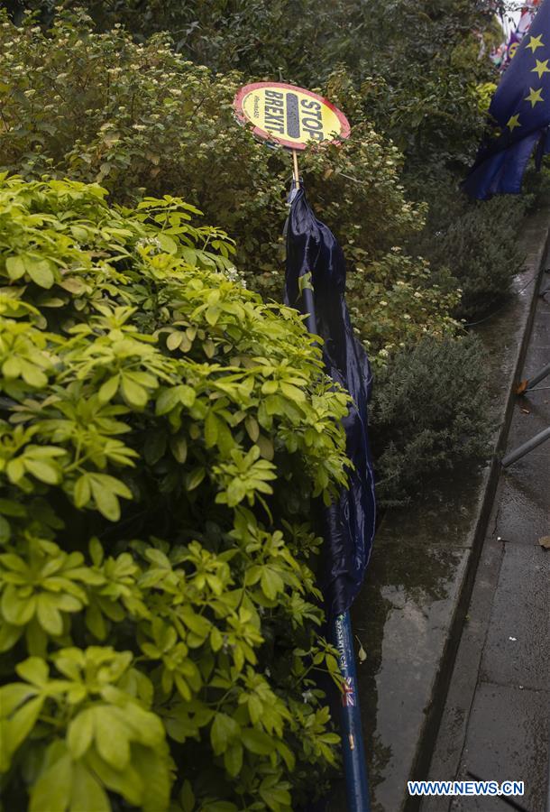 BRITAIN-LONDON-BREXIT DEAL-DEMONSTRATION