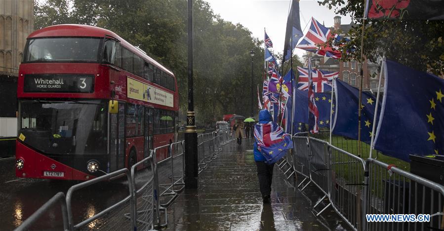 BRITAIN-LONDON-BREXIT DEAL-DEMONSTRATION