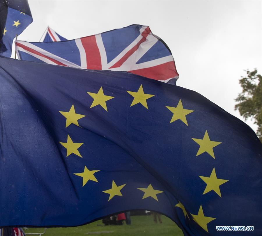 BRITAIN-LONDON-BREXIT DEAL-DEMONSTRATION