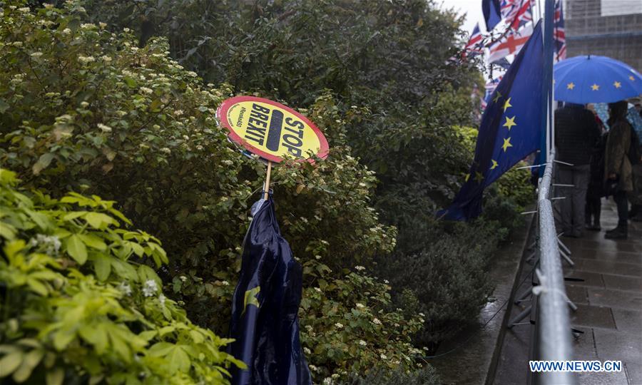 BRITAIN-LONDON-BREXIT DEAL-DEMONSTRATION