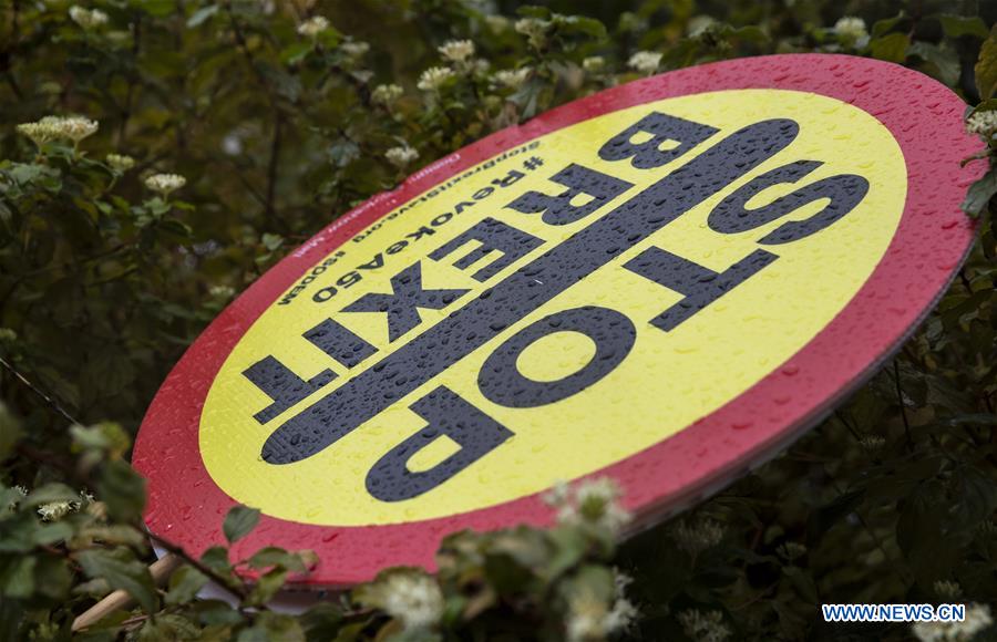 BRITAIN-LONDON-BREXIT DEAL-DEMONSTRATION