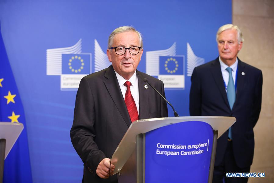 (PORTRAITS)BELGIUM-BRUSSELS-EU-BREXIT-PRESS CONFERENCE