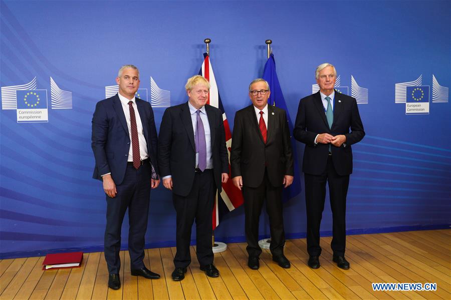 BELGIUM-BRUSSELS-EU-BREXIT-PRESS CONFERENCE