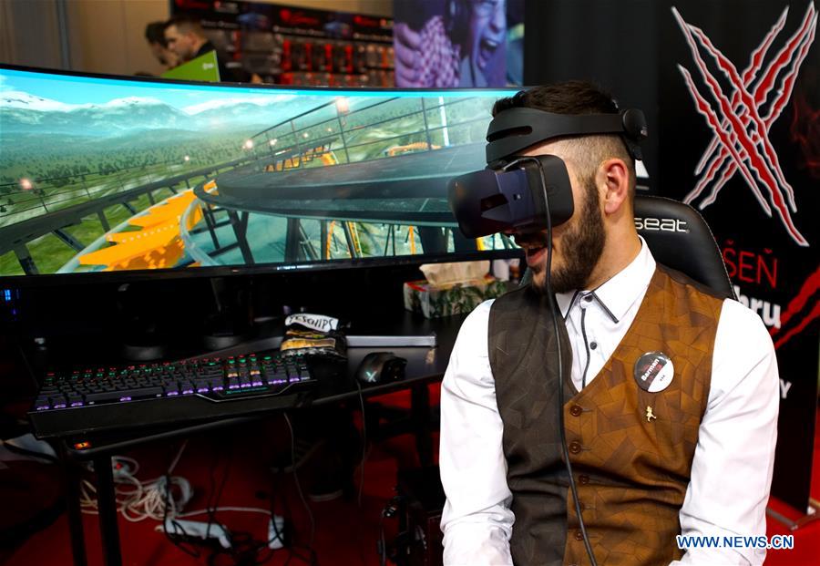 CZECH REPUBLIC-PRAGUE-VIDEO GAMES-FAIR