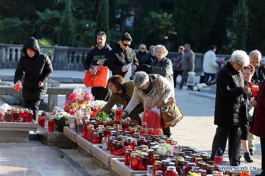 CROATIA-RIJEKA-ALL SAINTS DAY