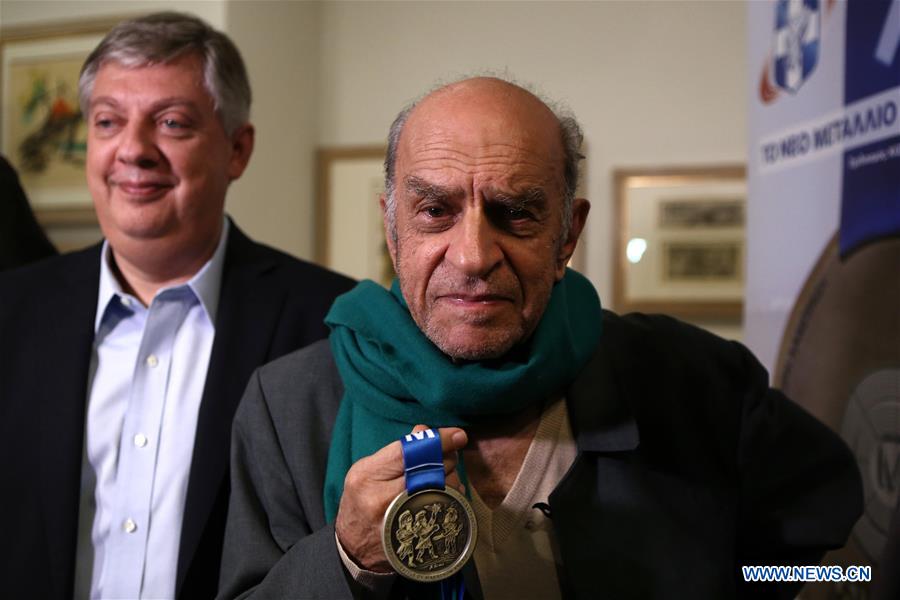 (SP)GREECE-ATHENS-MARATHON-MEDAL-PRESENTATION