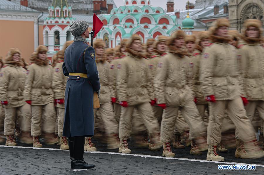 RUSSIA-MOSCOW-RED SQUARE PARADE