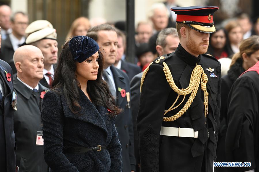 BRITAIN-LONDON-91ST FIELD OF REMEMBRANCE-WESTMINSTER ABBEY