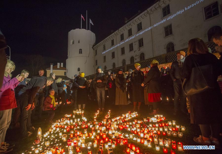 LATVIA-RIGA-LACPLESIS DAY