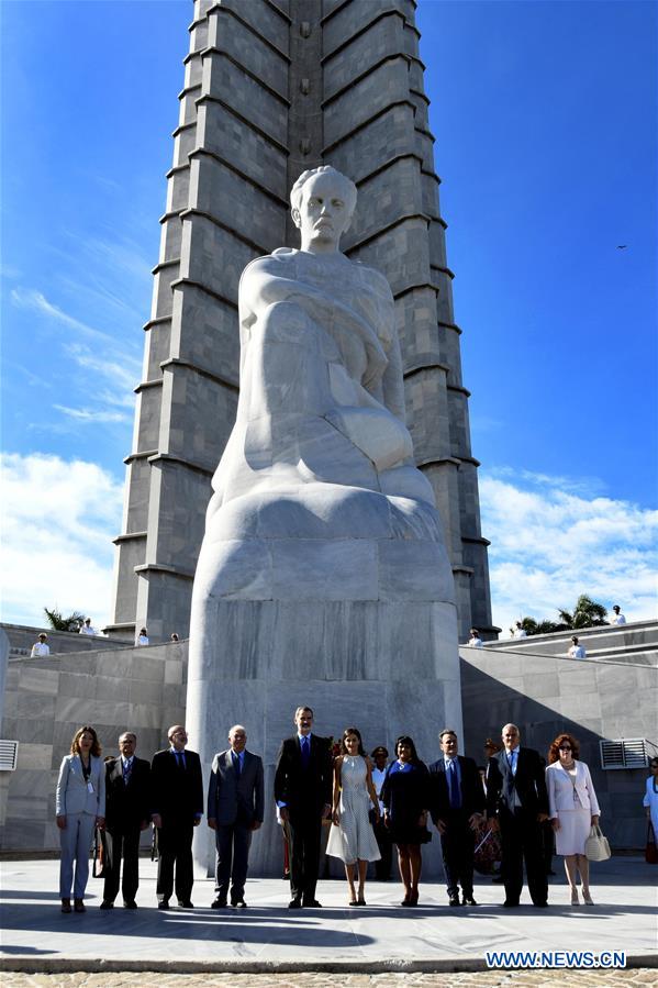 CUBA-HAVANA-SPAIN-KING-VISIT