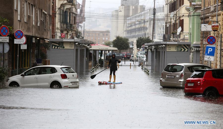 CROATIA-DALMATIAN COAST-STORM