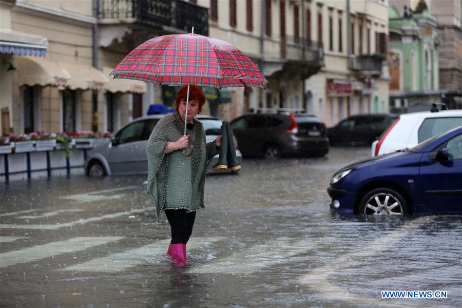 CROATIA-DALMATIAN COAST-STORM