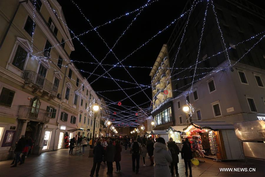 CROATIA-RIJEKA-ADVENT