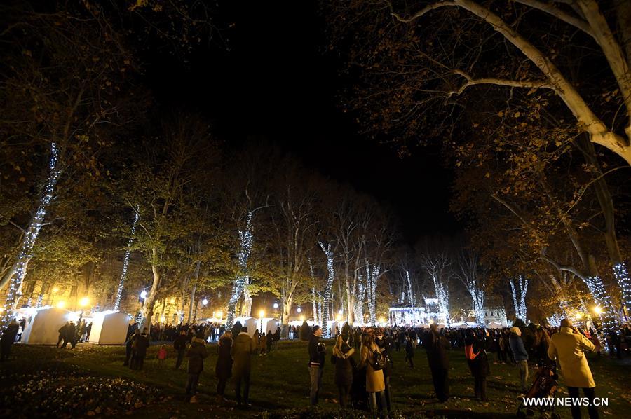 CROATIA-ZAGREB-ZRINJEVAC PARK-ADVENT