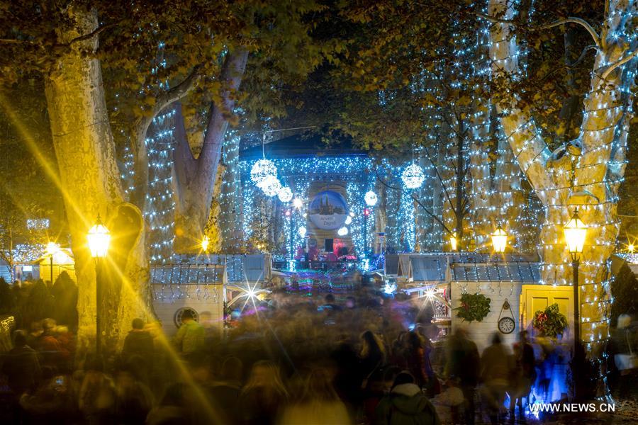 CROATIA-ZAGREB-ZRINJEVAC PARK-ADVENT
