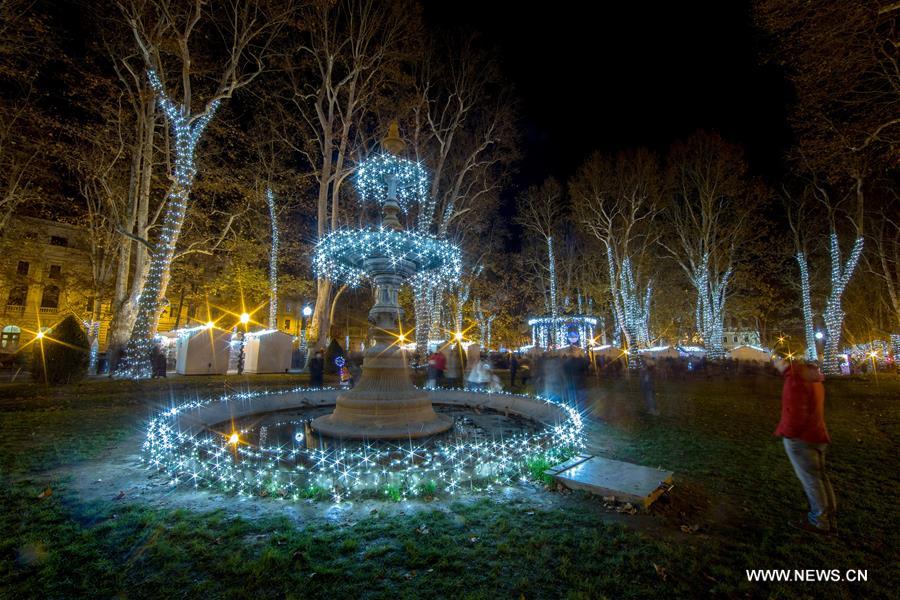CROATIA-ZAGREB-ZRINJEVAC PARK-ADVENT