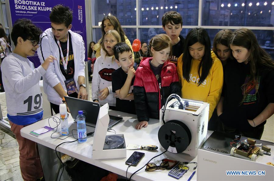 SERBIA-BELGRADE-SCIENCE FESTIVAL