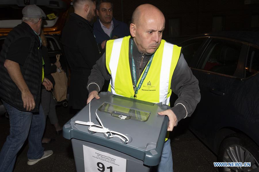 BRITAIN-LONDON-GENERAL ELECTION-VOTES COUNT