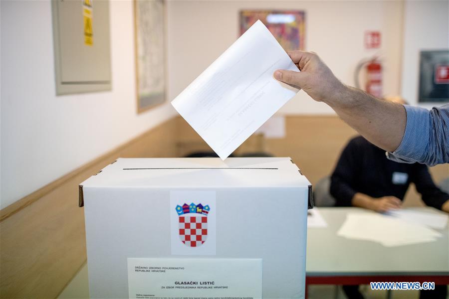 CROATIA-ZAGREB-PRESIDENTIAL ELECTION