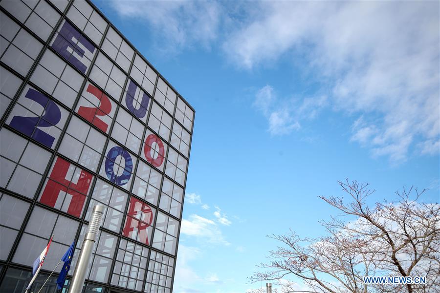  CROATIA-ZAGREB-EU PRESIDENCY-NATIONAL AND UNIVERSITY LIBRARY