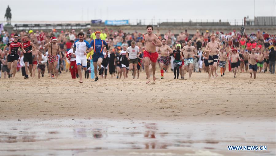 BELGIUM-OSTEND-NEW YEAR'S DIVE