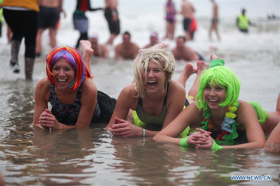 BELGIUM-OSTEND-NEW YEAR'S DIVE