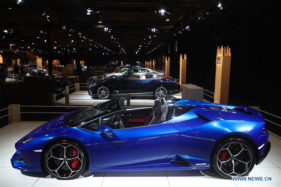 BELGIUM-BRUSSELS-MOTOR SHOW-DREAM CARS