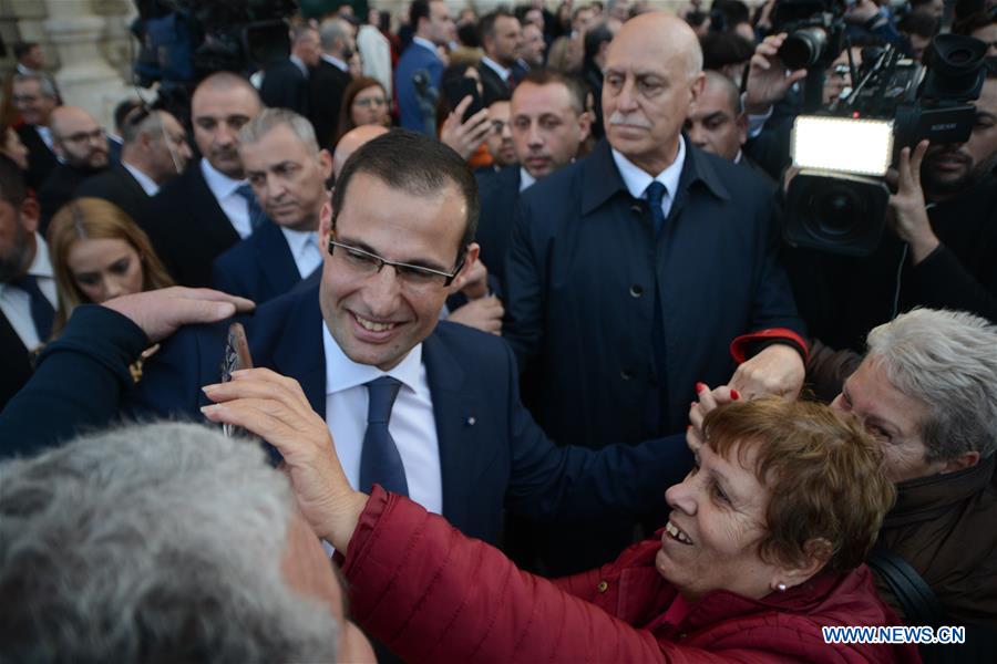 MALTA-VALLETTA-PRIME MINISTER-SWEARING-IN CEREMONY