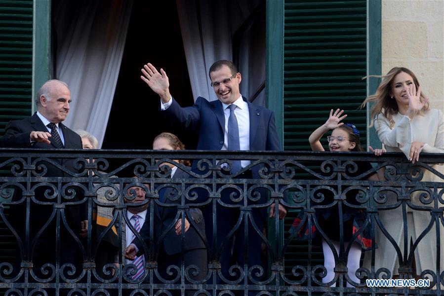 MALTA-VALLETTA-PRIME MINISTER-SWEARING-IN CEREMONY