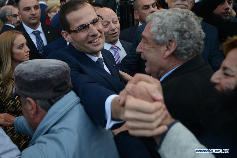 MALTA-VALLETTA-PRIME MINISTER-SWEARING-IN CEREMONY